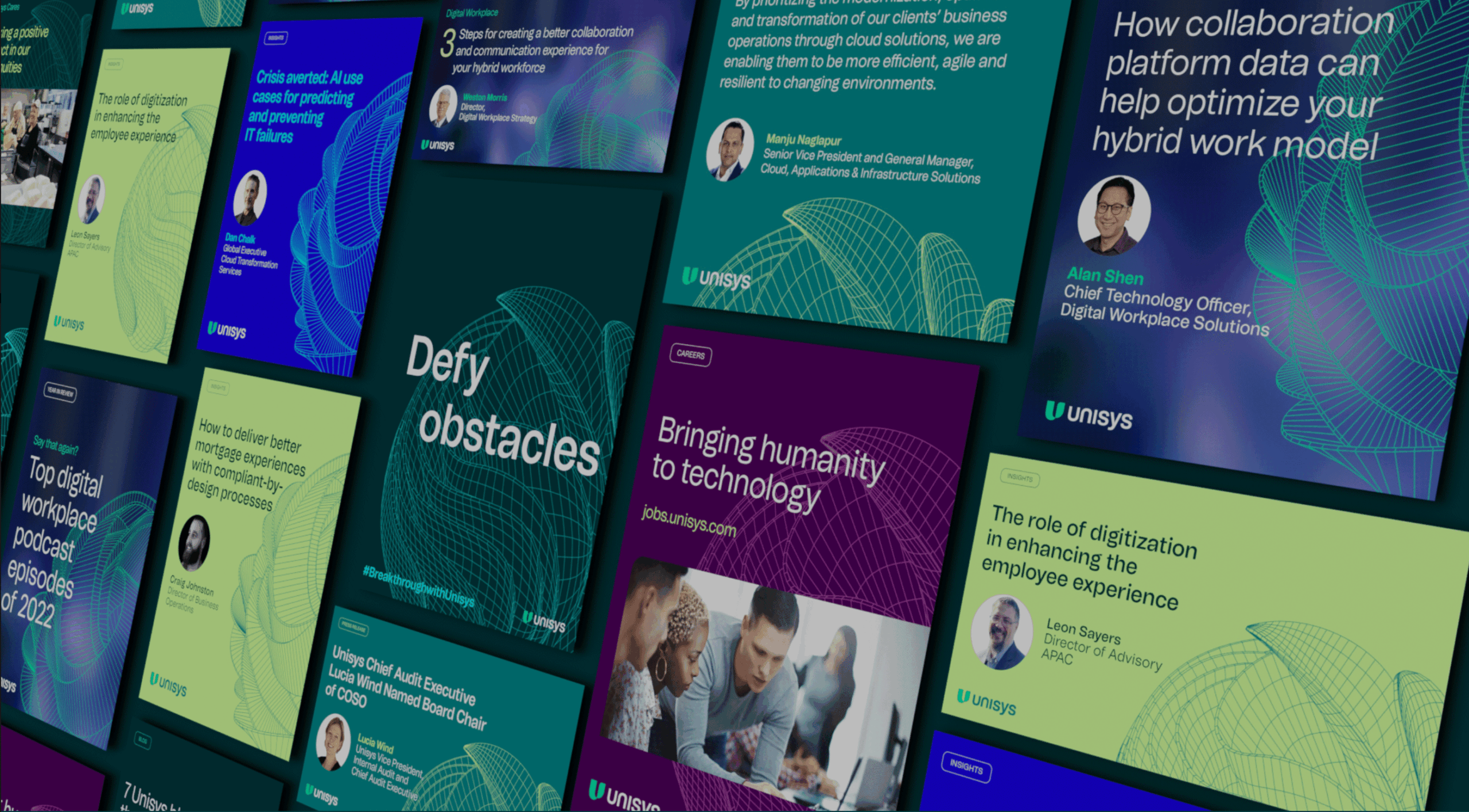 Unisys Social Cards