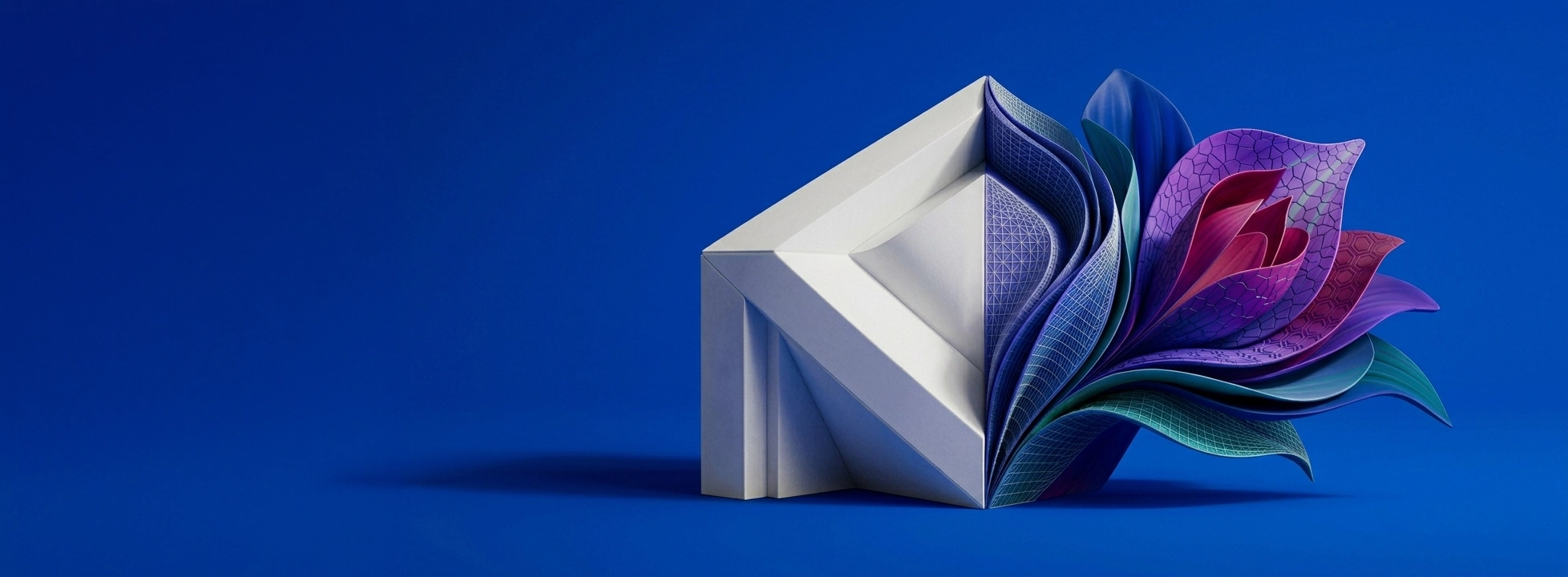 Brand foundation transforming to visual expression